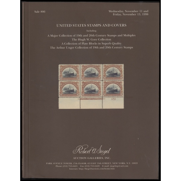 UNITED STATES STAMPS AND COVERS Including A Major Collection of 19th and 20th Century Stamps and Multiples